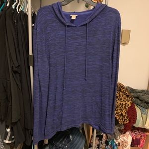 Hooded Tulip-Back Shirt